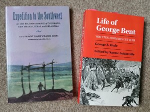 Lt Abert and George Bent book covers