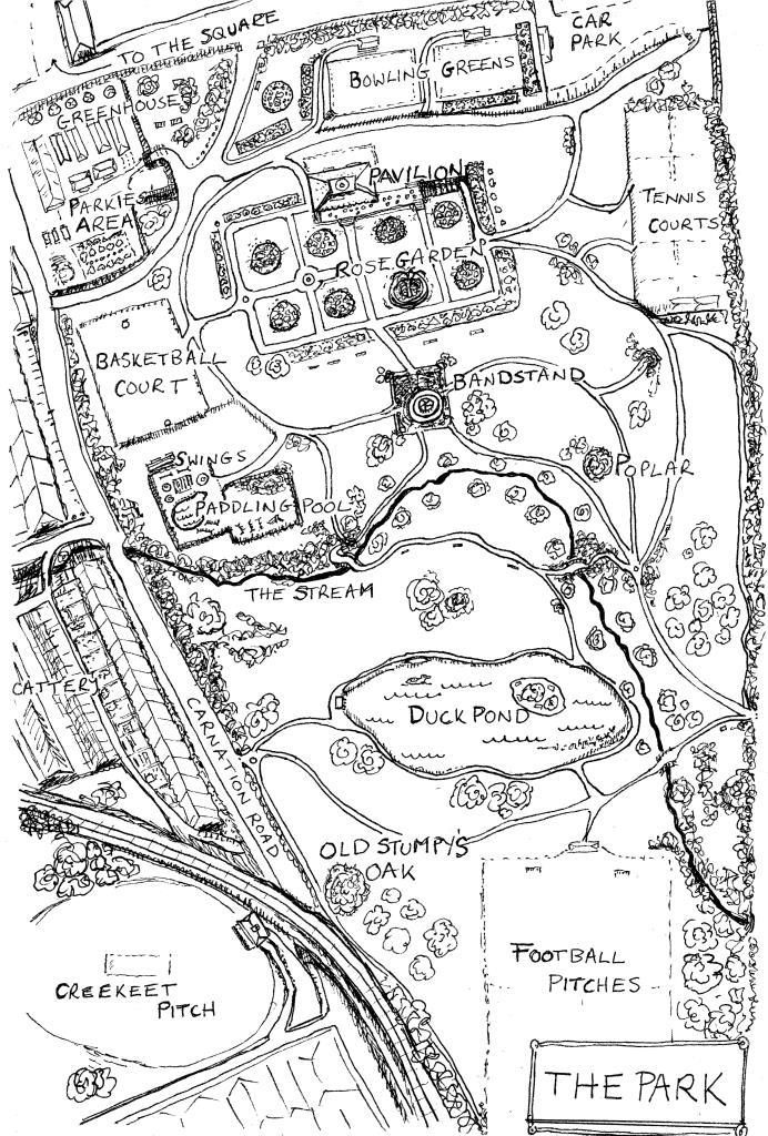 map of the park