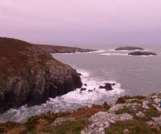 sea cliffs